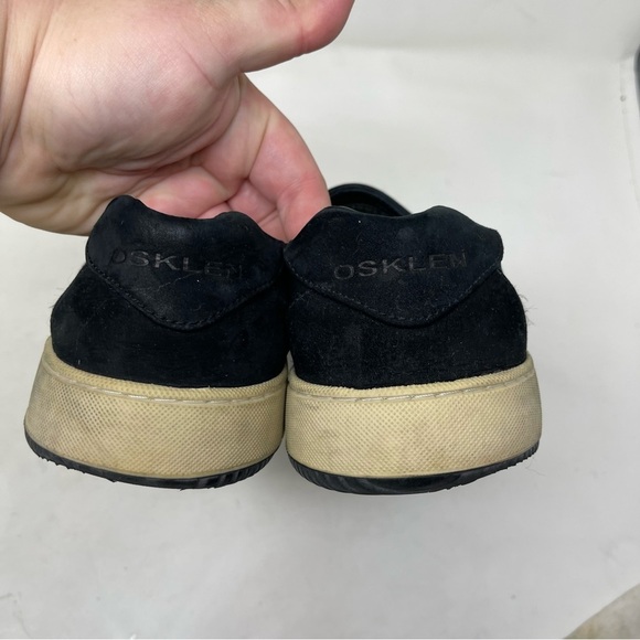 Osklen Mens Bossanova Nobuck Black Sneakers sz 42 US 8 - Picture 4 of 10
